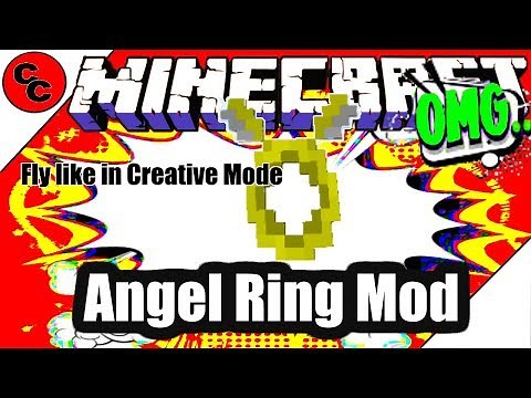 Minecraft Mods: " Angel Ring Mod 1.14.4 "