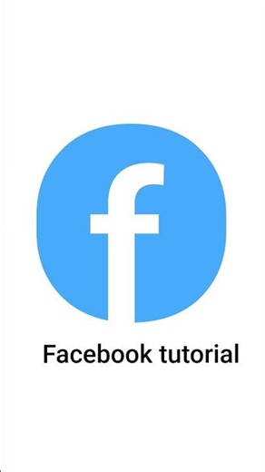 Facebook tutorial