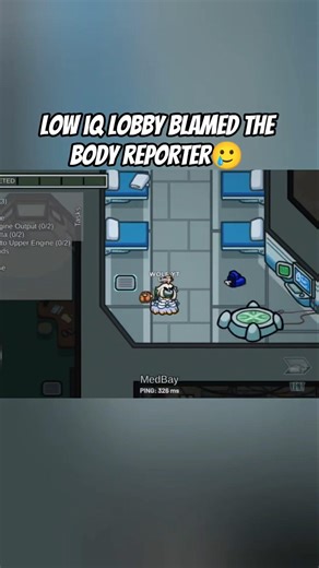 Low IQ lobby blamed the reporter • AMONG US •#exe #btech #engineer #amongus #reporter #february #lol