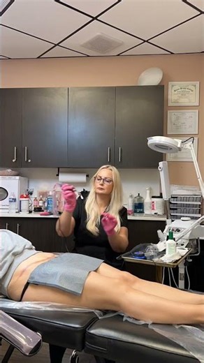 Dark Tummy Tuck Scar Lightening with Tattoo Technique