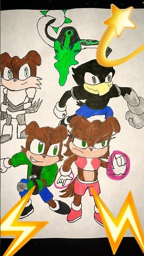 Ben 10 Mobius #ben10 #sonic #crossover
