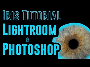 Iris bearbeiten in Lightroom & Photoshop - Tutorial (German)