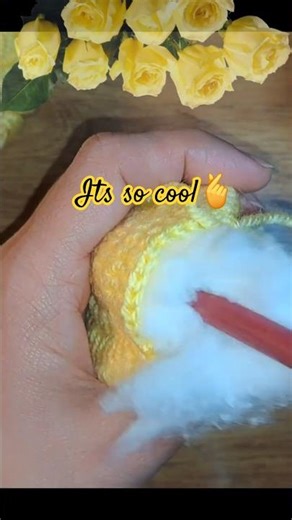 cute crochet keychain tutorial #handmade #crochet #ytshorts