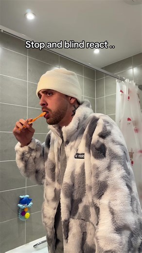 Wasn’t expecting this !! | blind react