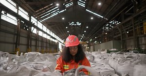 She’s turning trash into tiles — and changing recycling forever