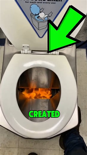 Incinolet : Toilet that burns feces