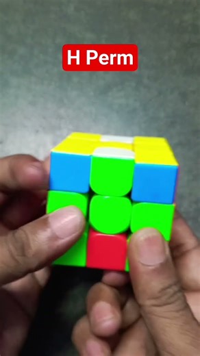 This is H Perm #hperm #puzzle #rubikscube #shorts