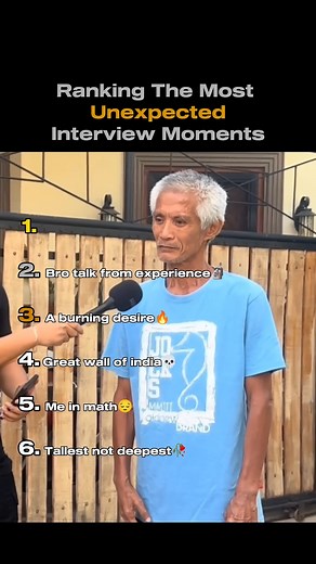 Ranking the Most Unexpected Interview Moments You wont Believe No.1 #shorts | Ranking Feed