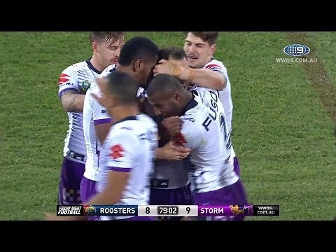 NRL Highlights: Sydney Roosters v Melbourne Storm – Round 16