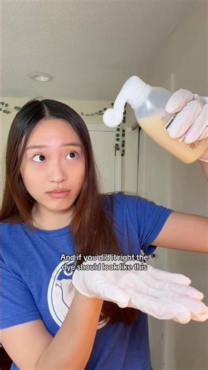 EASIEST WAY to dye hair #ytshorts #grwm #haircaretips #haircut #hairdye #hairstyles #hairtutorial