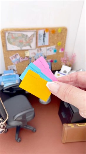 174K views · 5.8K reactions | Happy Miniac Monday! Do you go out to work or work from home / have a home office? *This Barbie size diorama is full of some fun one sixth scale miniatures. The miniature office chair might be my favorite. What’s yours? #barbiephotography #miniatures #minithings #miniatureworld #barbiedoll | Grandma Gets Real | Facebook