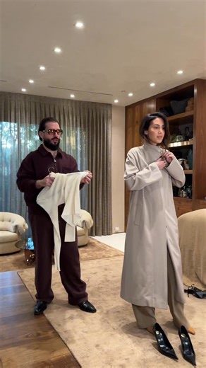 Tania Sarin on Instagram: "The shape of the first coat 🤌🏻 @rob.bakh"