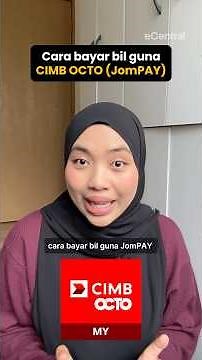 Cara Bayar Bill Guna CIMB OCTO (JomPAY) #perbankan