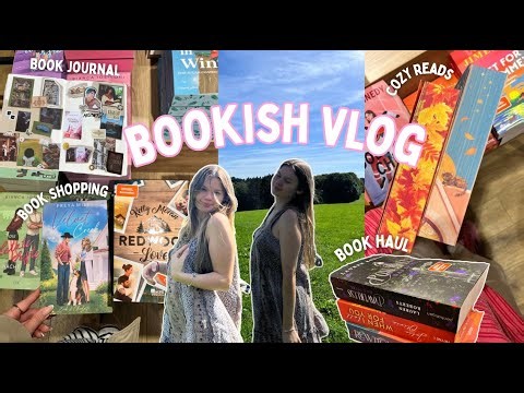 Büchervlog 💓 book shopping + xxl book haul, book journal gestalten 🎀