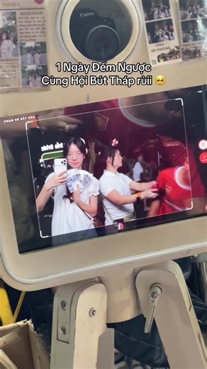 Bút Tháp ơii mình chụp Photobooth với CoLi nha 🩷 #lễhội #bacninh #photobooth #nvnm #xksm