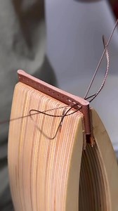 Stitching a watch strap #leatherasmr #leathercompany #leathercrafttools #leatherstitching #leather #leathertokleathercraft #leatherworkshop #leatherworkspace #oddlysatisfying #leathertutorials | LeathermanJack