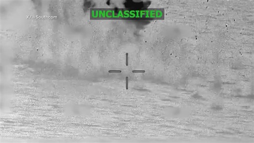 In escalating tensions with Venezuela, Trump says the US 'hit' a coastal drug loading facility