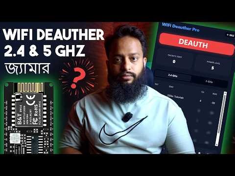WiFi Deauther For 5GHz & 2.4GHz WiFi Networks - Does It Really Supports DUAL BAND?