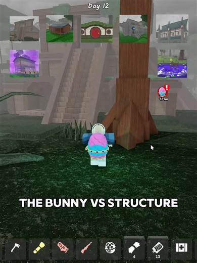 Roblox 99 Nights: Bunny vs. Structures