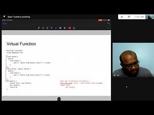 OOP - 9. Virtual functions using vptr and vtable in C++