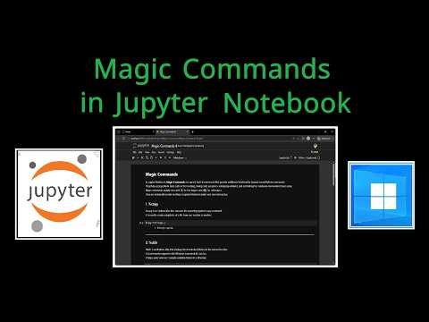 IPython Magic Commands in Jupyter Notebook (2026) - Part 9 | Step-by-Step Guide
