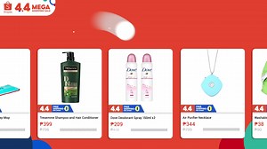Check out deals on essential items ngayong 4.4 Mega Shopping Sale! Shop Safely with Shopee! 🧡 🚚 Enjoy Free Shipping* 💰 Get 20% Cashback #44MegaShoppingSale #MEGAnonSaShopee Per DTI Fair Trade Permit No. FTEB- 113852 Series of 2021 *T&Cs Apply: https://shopee.ph/free-shipping Use Shopee app for more details | Shopee