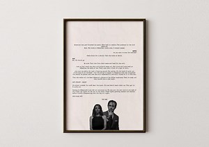 La La Land Movie Script Poster, Final Scene Scripts, Screenplay Movie Poster, Retro Poster, Favorite Movie Poster - Etsy