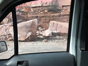 It’s rockslide season in the Rockies