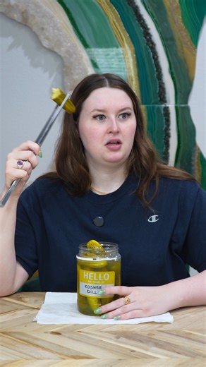 205K views · 7.1K reactions | FOOD REVIEW  PICKLE CULTURE KOSHER DILLS  RATING 1-10  #foodreview #pickles #picklereview #kosherdills #crunch #asmrcrunch #mukbang #mukbangeating | Cook It Erica | Facebook