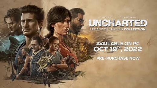 Uncharted: Legacy Of Thieves Collection Hits PC October 19, System Requirements And Features Revealed