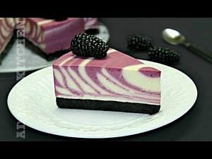 Prajitura fara coacere cu iaurt si mure | Adygio Kitchen