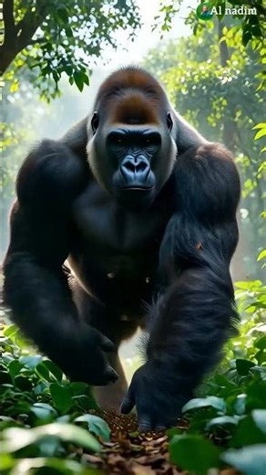 Who is king? Gorilla or python! 2 #ai #al_nadim #animals #gorilla #Python #amazon #king_kong #rat