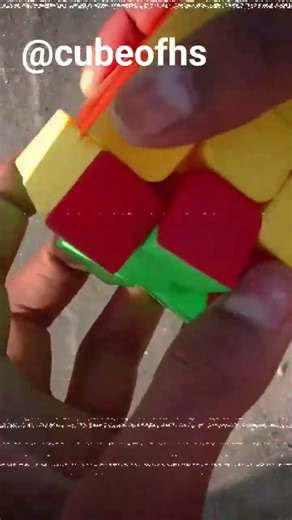 cubesolver @cubeofhs018#CubeSolver #RubiksCube #EasyCubeTrick #Shorts #Tutorial #Speedcubing