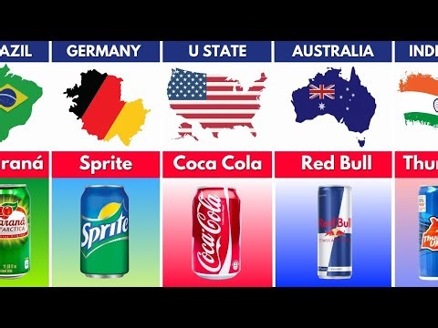 Soft Drinks Brands From Different Countries | Cold Drinks From Every Country