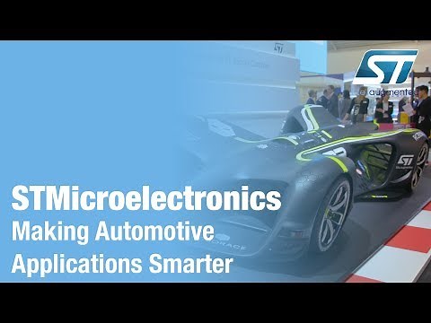 STMicroelectronics making automotive applications smarter (Electronica 2018)