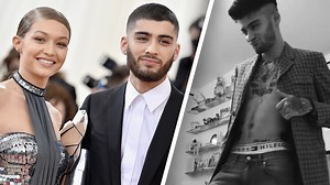 Gigi Hadid - All Over Zayn Malik's Chest!