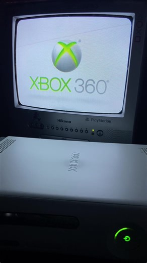 Xbox 360 start up on a crt #xbox #xbox360 #gamersunite #fyp #crt #nostalgia #gamersofttiktok