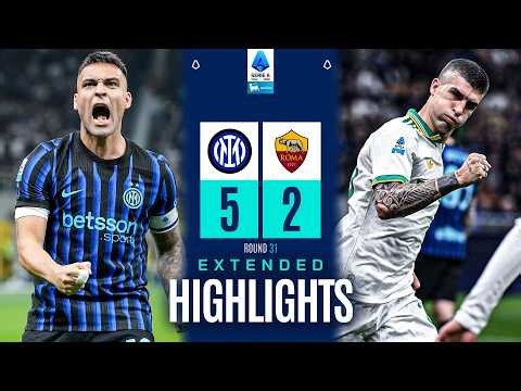 INTER-ROMA 5-2 | EXTENDED HIGHLIGHTS | SERIE A 2025/26