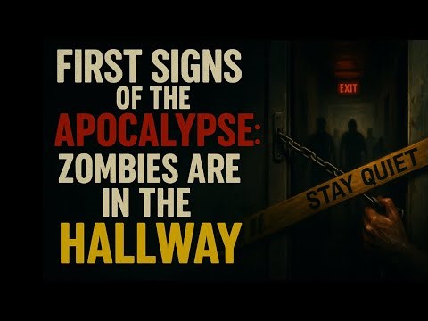 FIRST SIGNS OF THE APOCALYPSE: ZOMBIES ARE IN THE HALLWAY
