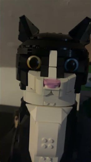 Lego cat stop motion #cat #cute #stopmotionanimation