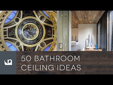 50 Bathroom Ceiling Ideas