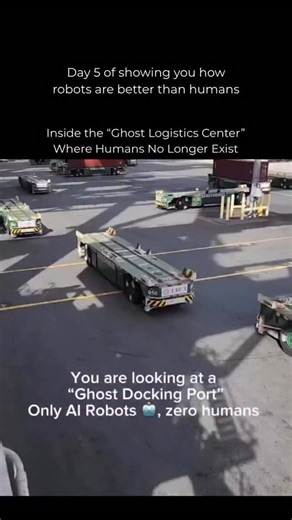 Robotics on Instagram: "Follow US (@ROBOTICS) to learn something NEW everyday 🚀 This is what next generation logistics really looks like. You are seeing a “ghost logistics center,” a fully automated warehouse run entirely by AI driven robots with no human staff on the floor. Sorting, stacking, loading, and dispatch are all handled by machines working in tight coordination, 24 hours a day. Across China and wider Asia, these ghost warehouses are changing how goods move. No lights, no breaks, mini