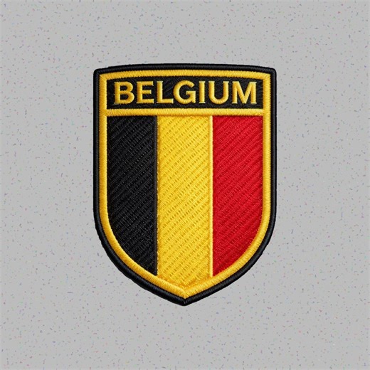 Embroidery Design Belgium Crest - Digital File - Etsy