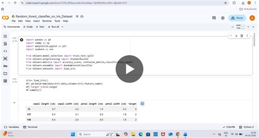 #machinelearning #python #datascience #randomforest #scikitlearn #learningbydoing #dataanalytics #anuragtiwari | Anurag Tiwari