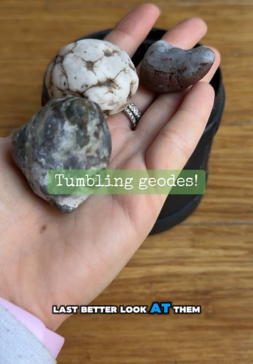 Tumbling Geodes: Discovering Hidden Crystal Fortresses