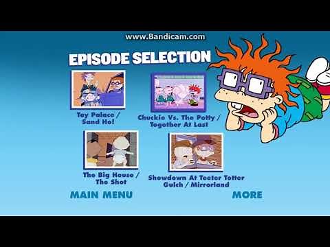 Rugrats:Season 2 2017 DVD Menu Wakthrough (Disc 1)