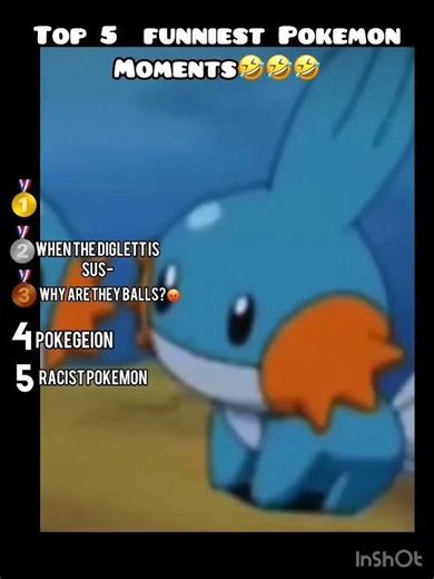 Ranking Top 5 Funniest Pokemon moments😂😂😂 stay until the last one it’s the funniest! 😂😂😂