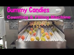 gummy candy counting filling machine