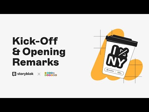 Kick-Off & Opening Remarks | Storyblok x Code & Coffee Hackathon