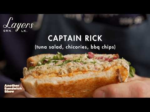 The Tuna Salad Sandwich at Layers Green Lake in Seattle | Another Sandwich Show Ep 12 | Avery Hardin